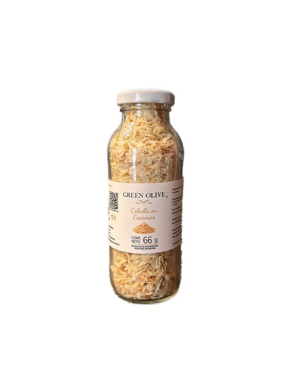 Cebolla en Escamas PREMIUM x 66 Gr. BOTELLA VIDRIO