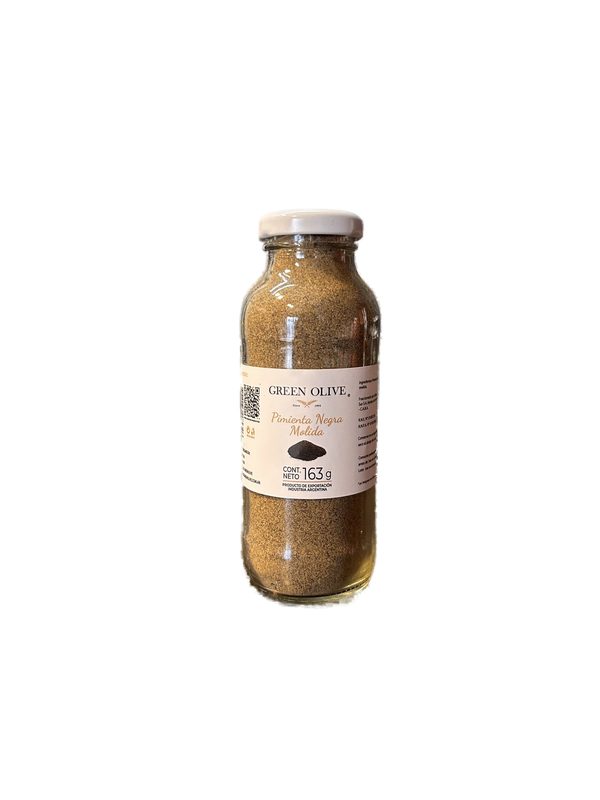 Pimienta Negra Molida PREMIUM x 163 Gr. BOTELLA VIDRIO