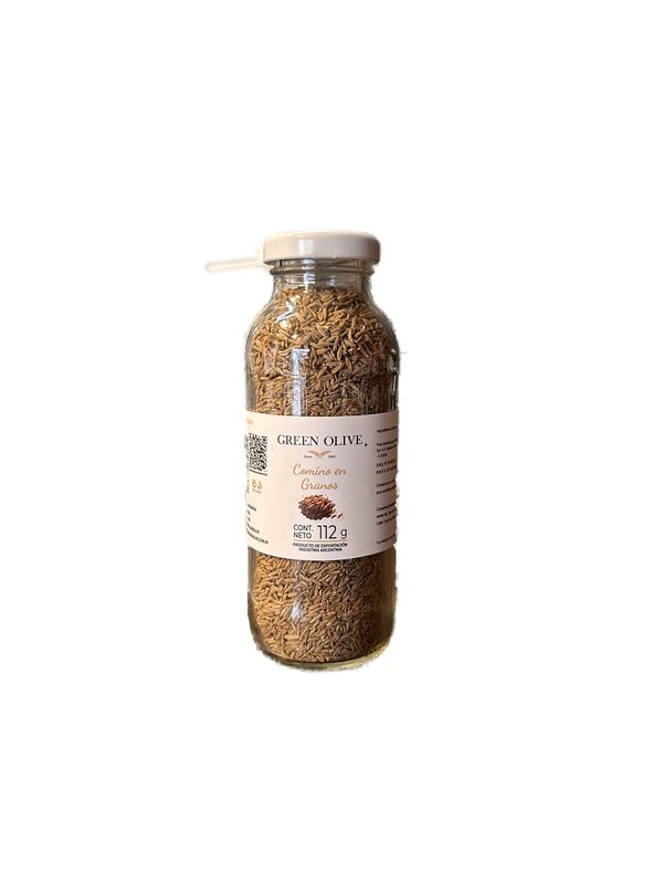 Comino en Grano PREMIUM x 112 Gr. BOTELLA VIDRIO