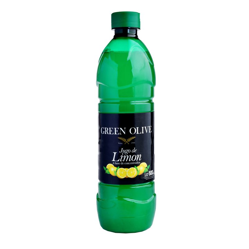 Jugo de Limon x 500 Ml. PET - GREEN OLIVE