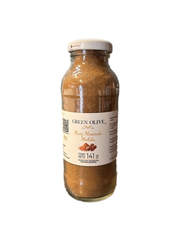 Nuez Moscada Molida PREMIUM x 141 Gr. BOTELLA VIDRIO