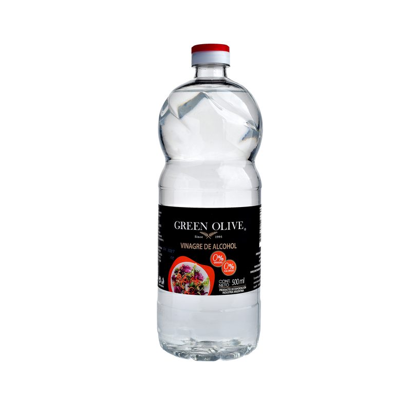 Vinagre de Alcohol x 500 Ml. PET - GREEN OLIVE