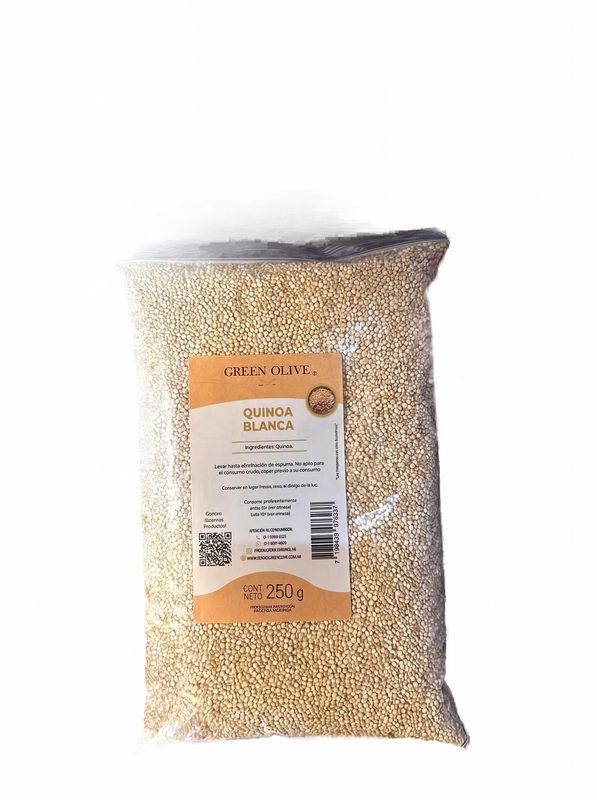 Quinoa de Semilla Blanca PREMIUM x 250 Gr. ZIPLOC
