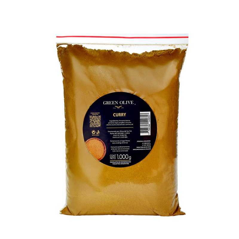 Curry PREMIUM x 1 Kg. ZIPLOC