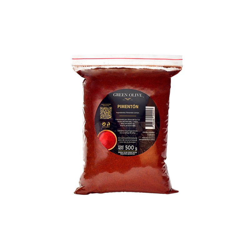 Pimenton PREMIUM x 500 Gr. ZIPLOC