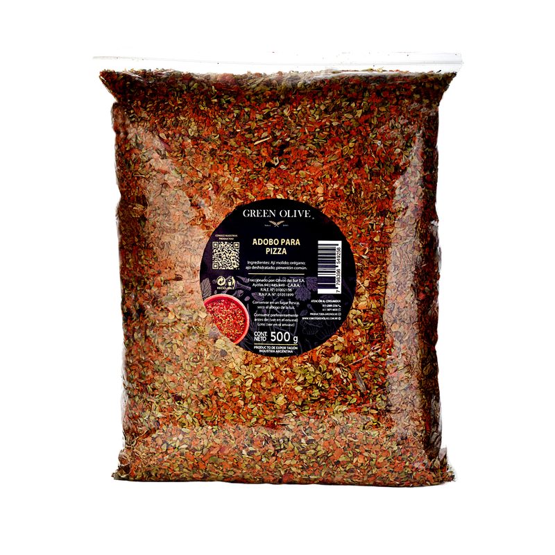 Adobo para Pizza PREMIUM x 500 Gr. ZIPLOC