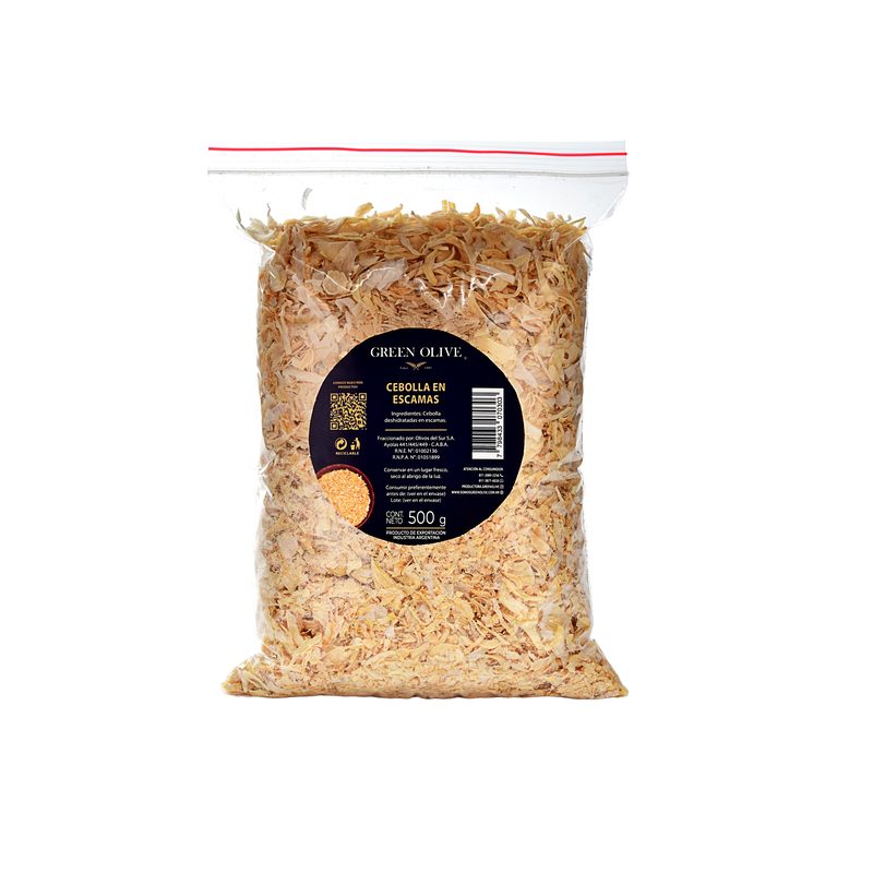 Cebolla en Escamas PREMIUM x 500 Gr. ZIPLOC