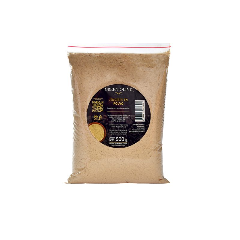 Jengibre en Polvo PREMIUM x 500 Gr. ZIPLOC
