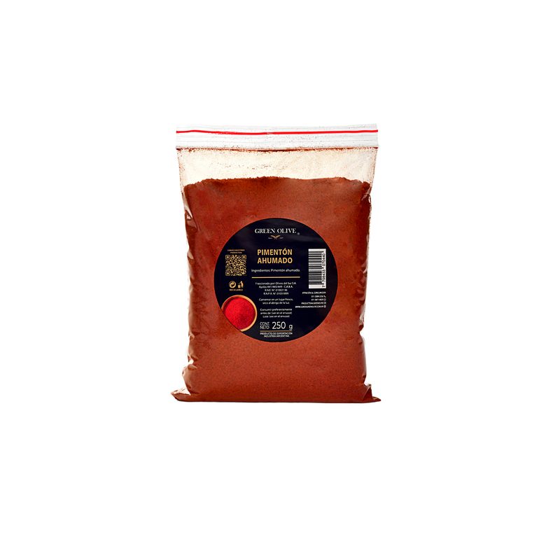Pimenton Ahumado PREMIUM x 250 Gr. ZIPLOC