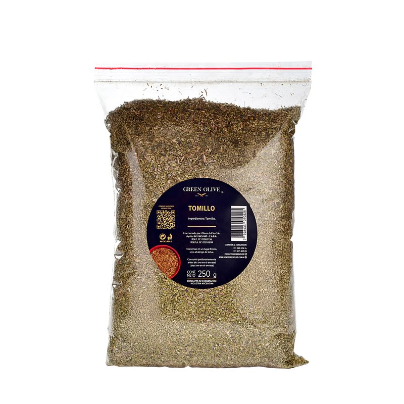 Tomillo PREMIUM x 250 Gr. ZIPLOC