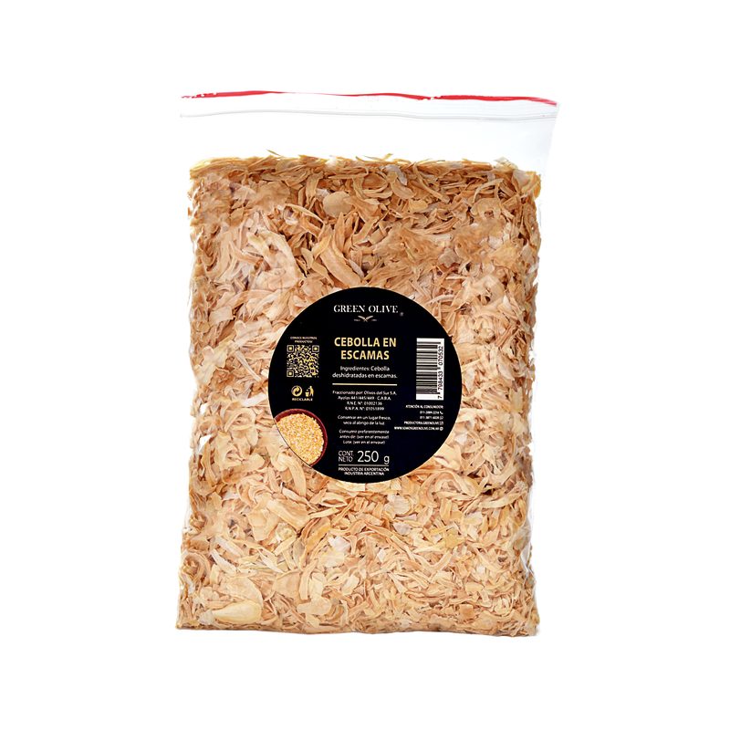 Cebolla en Escamas PREMIUM x 250 Gr. ZIPLOC