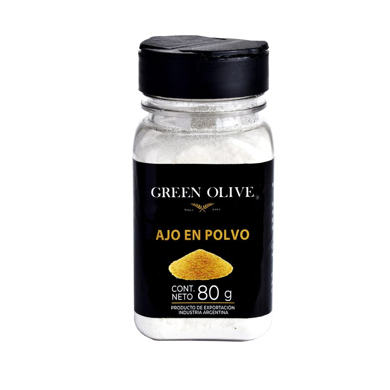 Ajo en Polvo PREMIUM x 80 Gr. PET ESPECIERO