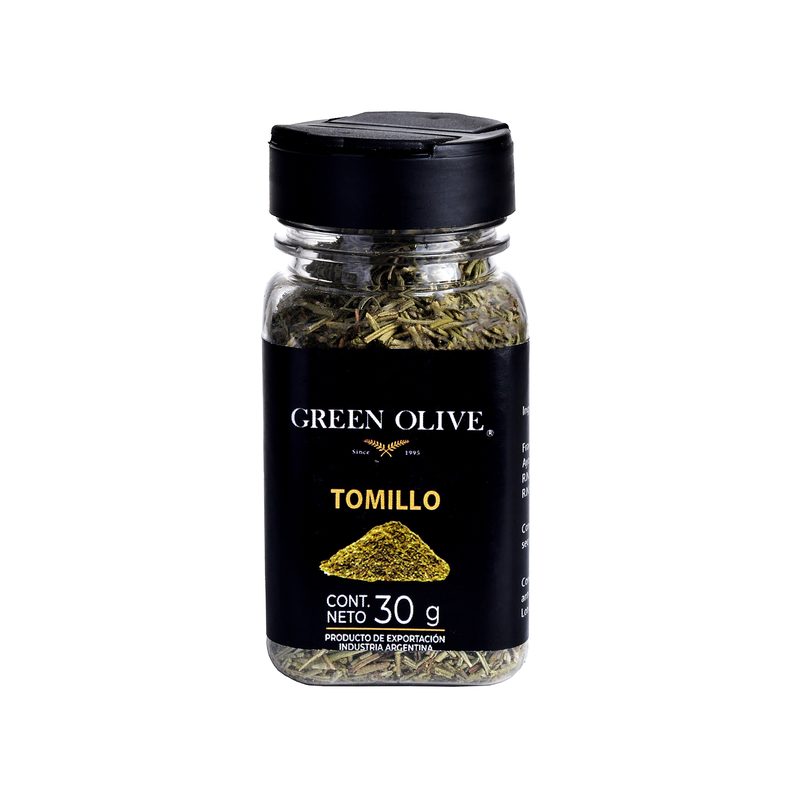 Tomillo PREMIUM x 30 Gr. PET ESPECIERO