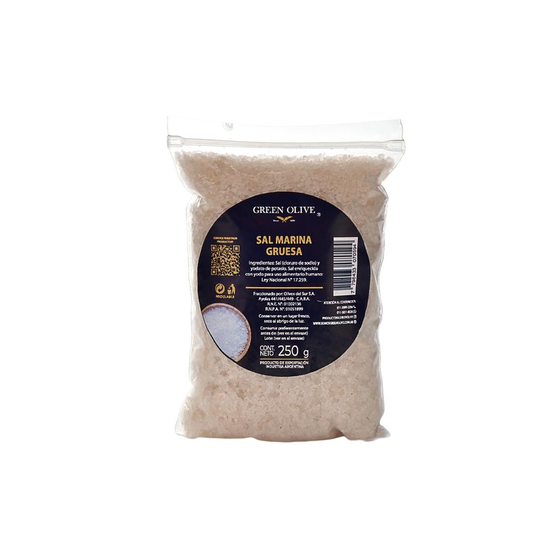 Sal Marina Gruesa PREMIUM x 250 Gr. ZIPLOC