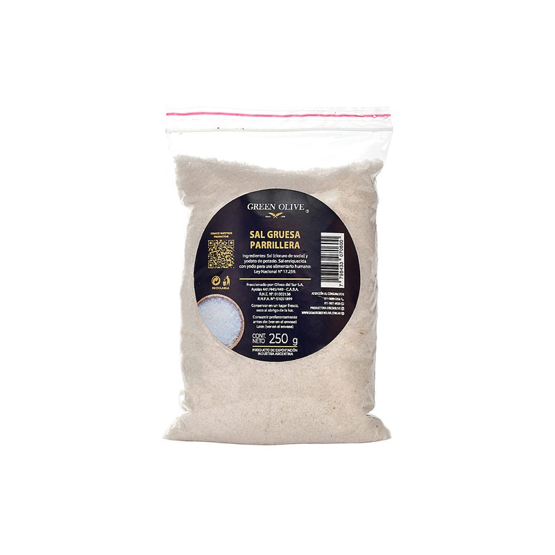 Sal Gruesa Parrillera PREMIUM x 250 Gr. ZIPLOC