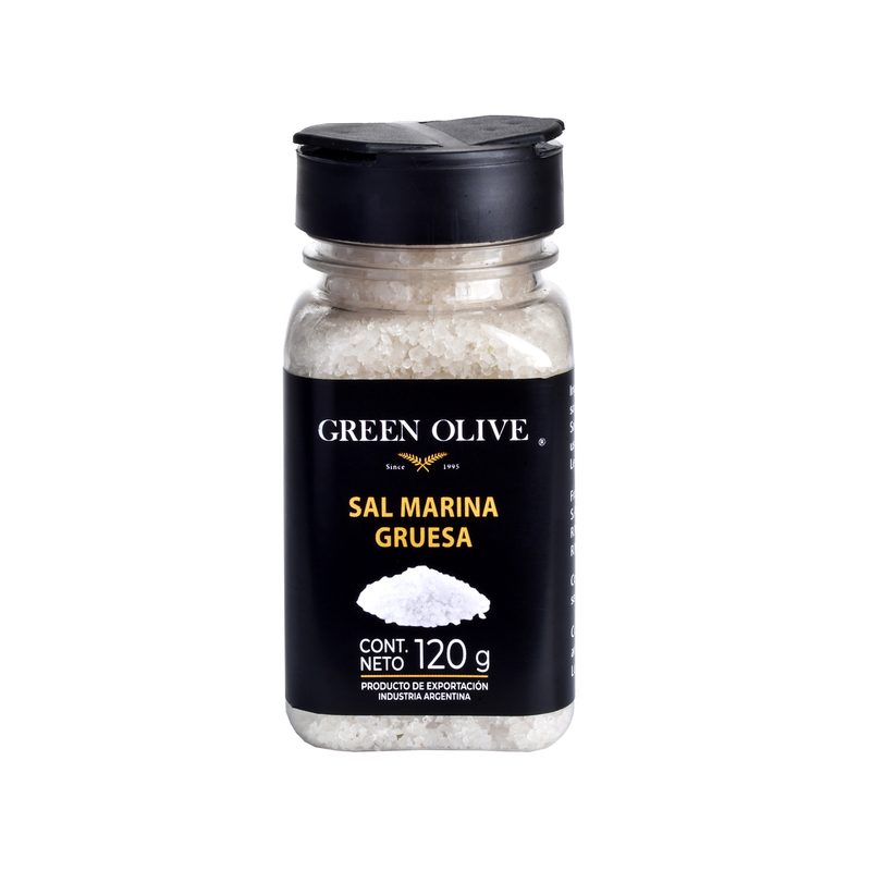 Sal Marina Gruesa PREMIUM x 120 Gr. PET ESPECIERO