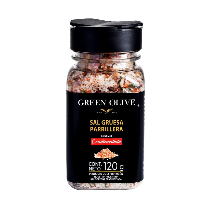 Sal Gruesa Parrillera Condimentada PREMIUM x 120 Gr. PET ESPECIERO