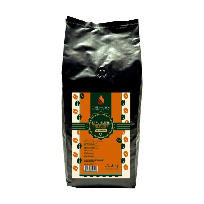 Café en Granos Baru Blend x 3.000 Gr. PACK