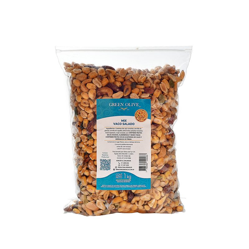 Mix Vaco Salado Premium x 1 Kg. ZIPLOC