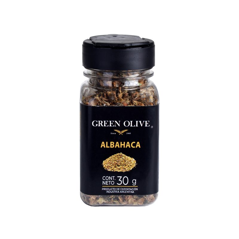 Albahaca Triturada PREMIUM x 30 Gr. PET ESPECIERO
