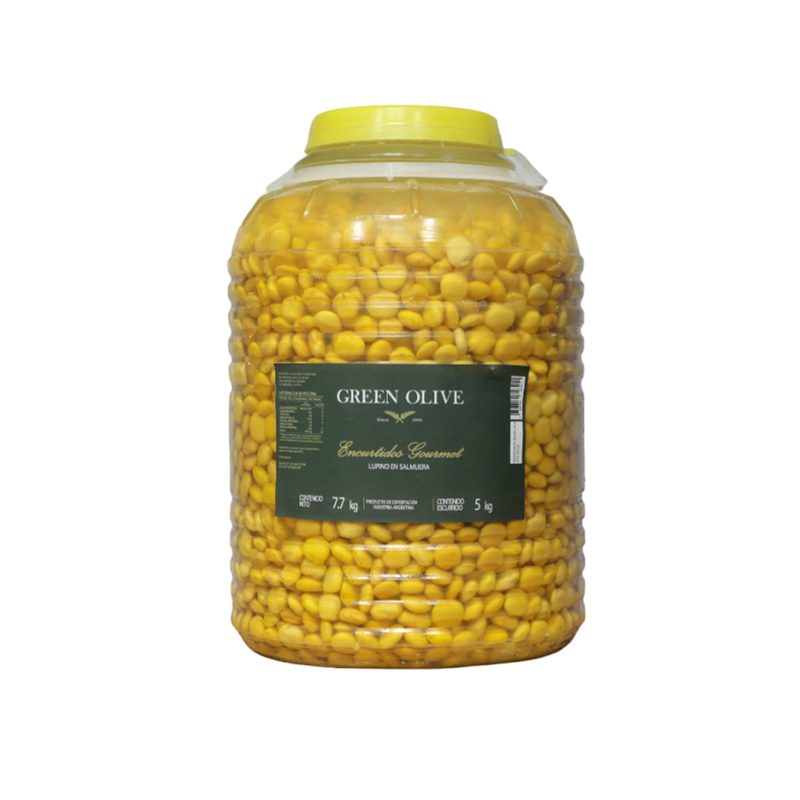 Lupines en Salmuera x 5 Kg. Esc. GARRAFA