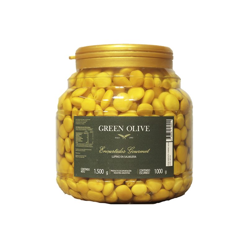 Lupines en Salmuera x 1 Kg. Esc. PET