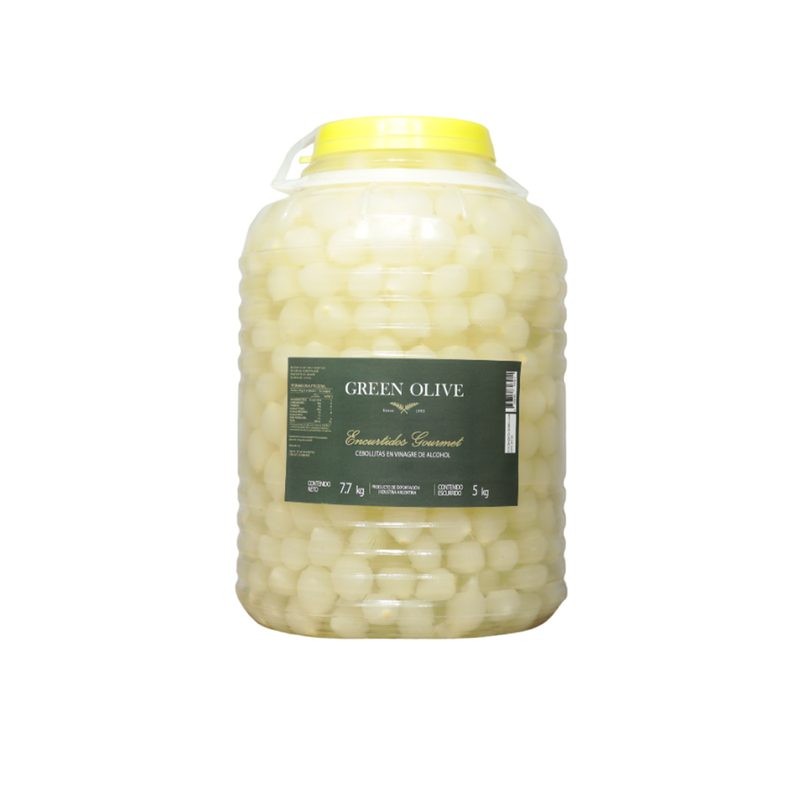 Cebollitas en Vinagre x 5 Kg. Esc. GARRAFA