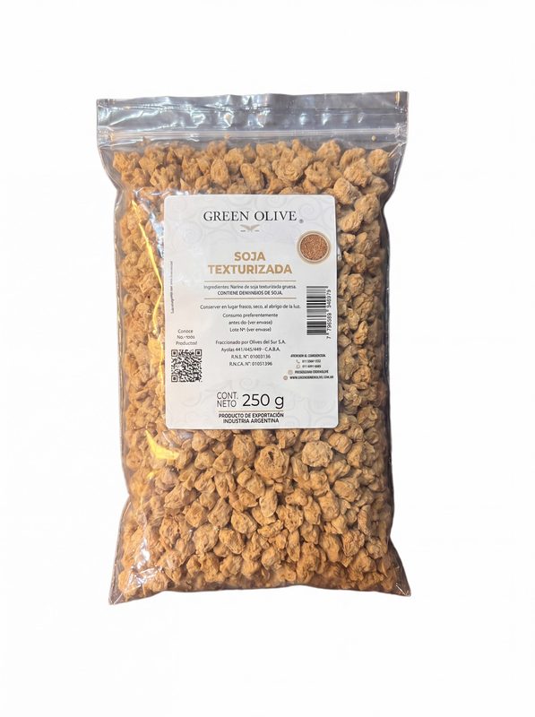 Soja Texturizada PREMIUM x 250 Gr. ZIPLOC