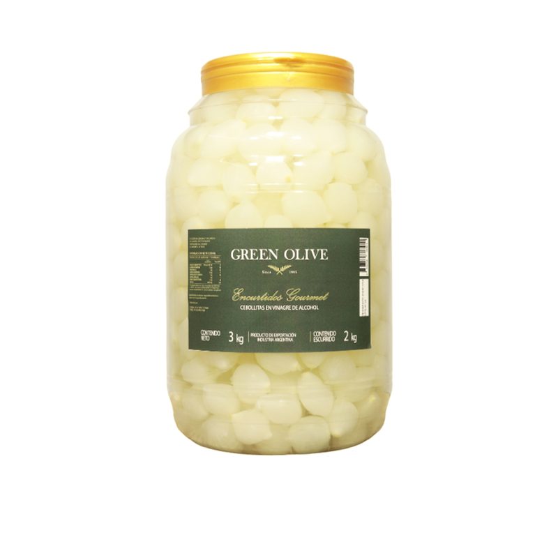 Cebollitas en Vinagre x 2 Kg. Esc. PET
