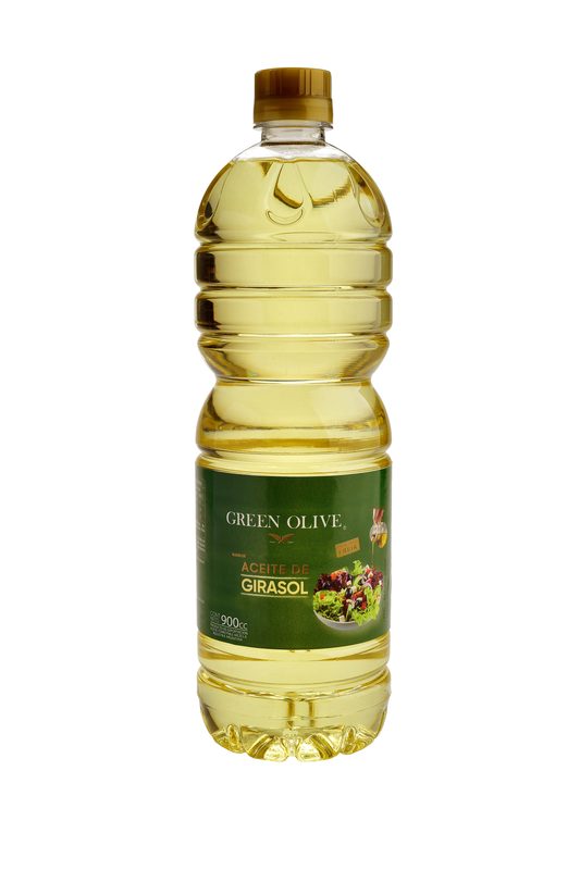 Aceite de Girasol Blend GREEN OLIVE Mezcla x 900 Ml.