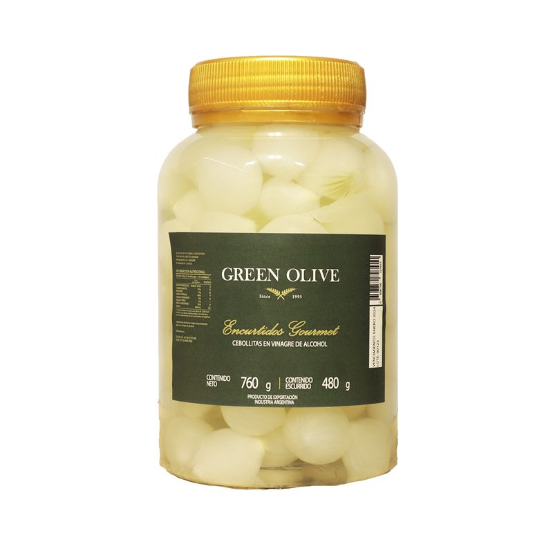 Cebollitas en Vinagre x 480 Gr. Esc. PET
