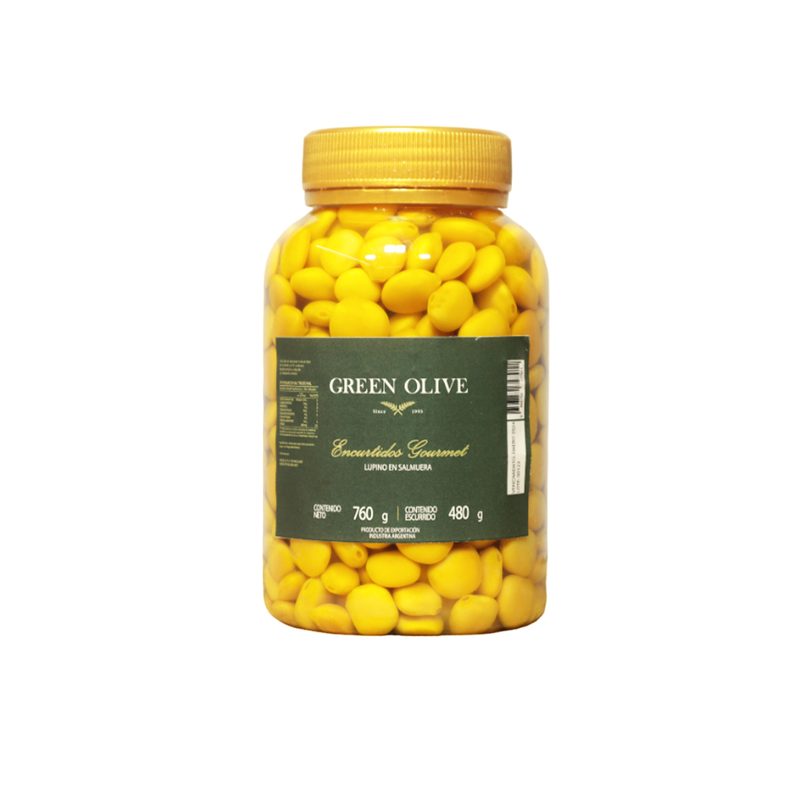 Lupines en Salmuera x 480 Gr. Esc. PET