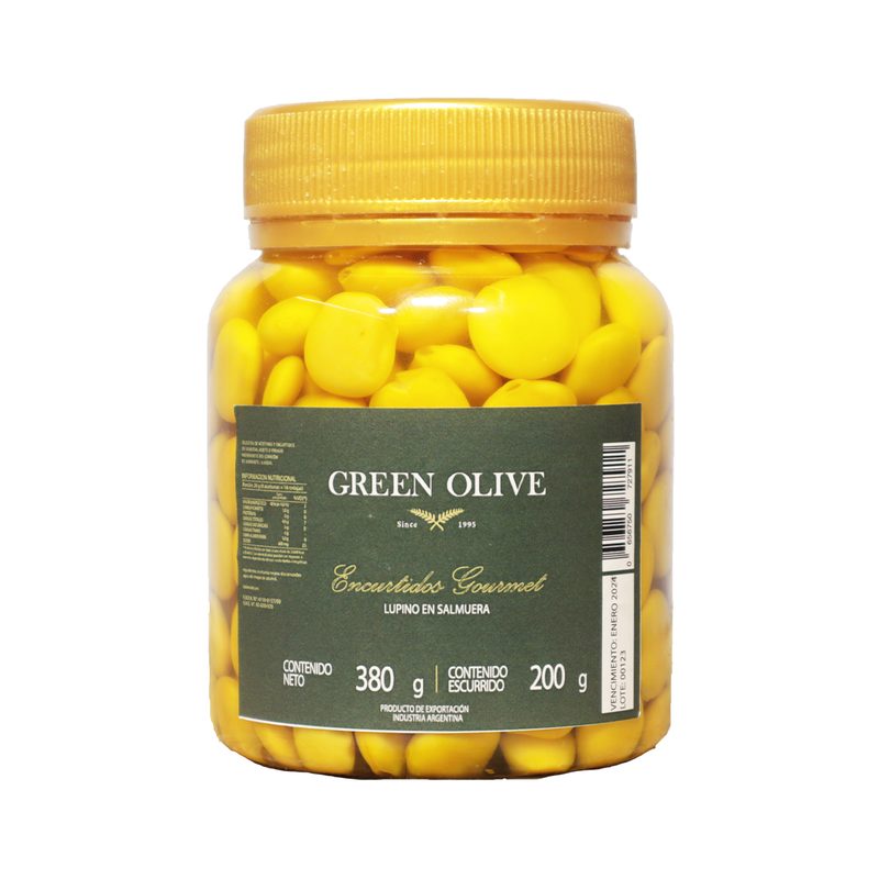 Lupines en Salmuera x 200 Gr. Esc. PET