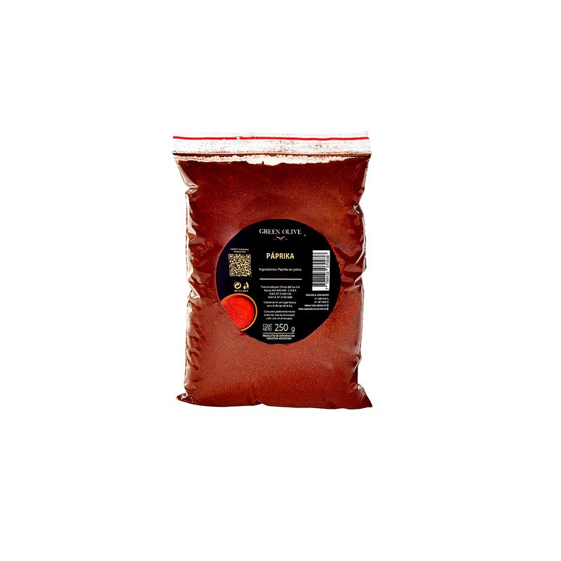 Páprika en Polvo PREMIUM x 250 Gr. ZIPLOC