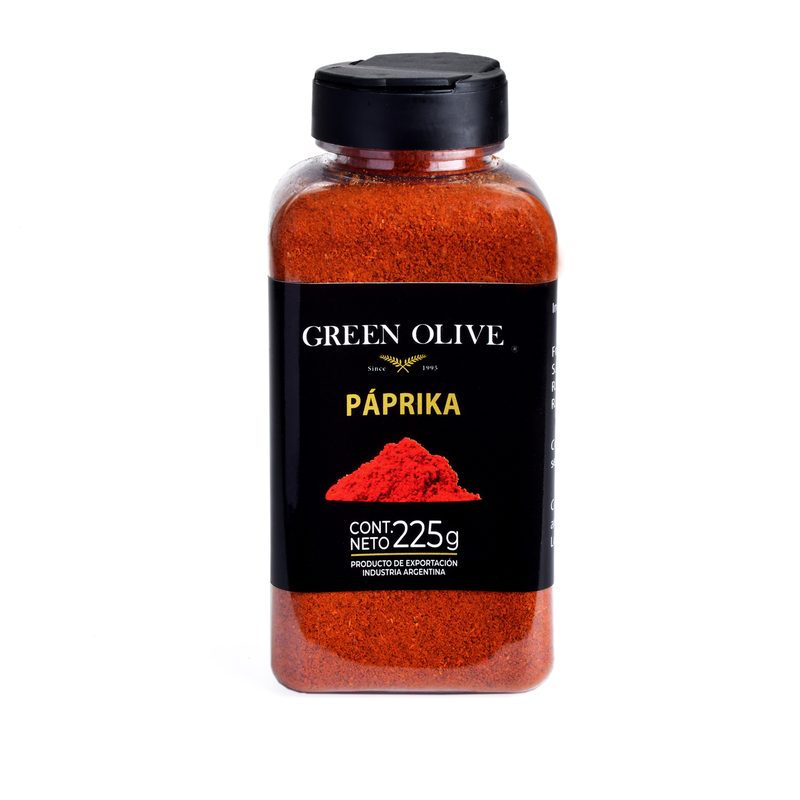 Páprika en Polvo PREMIUM x 225 Gr. PET ESPECIERO