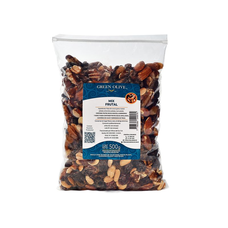 Mix Frutal Premium x 500 Gr. ZIPLOC