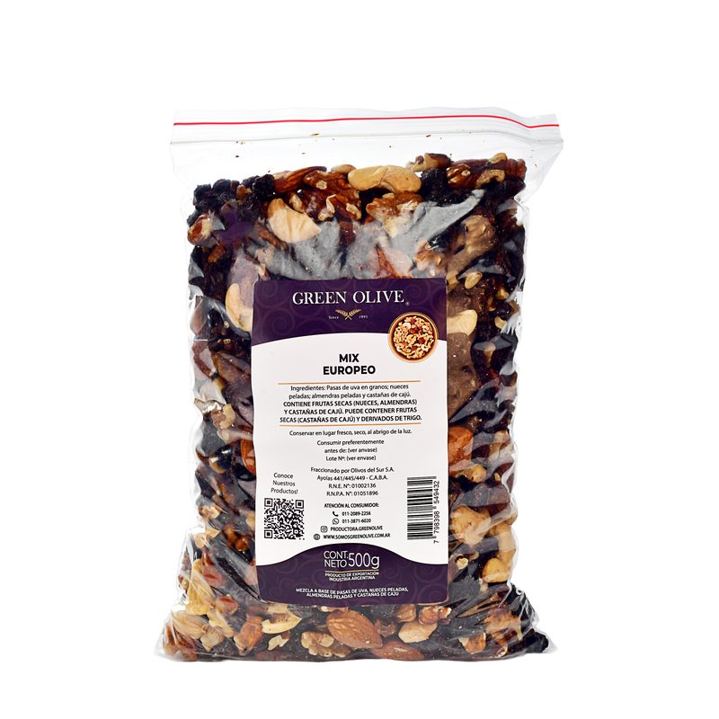 Mix Europeo Premium x 500 Gr. ZIPLOC
