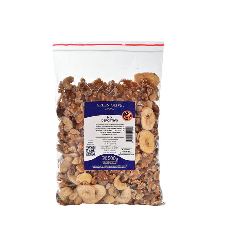 Mix Deportivo Premium x 500 Gr. ZIPLOC