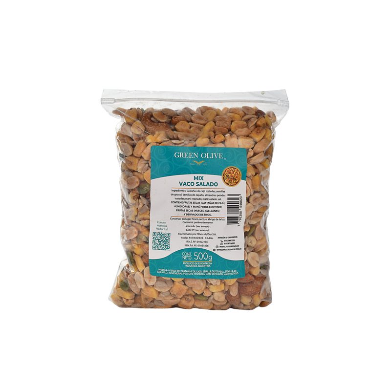 Mix Vaco Salado Premium x 500 Gr. ZIPLOC