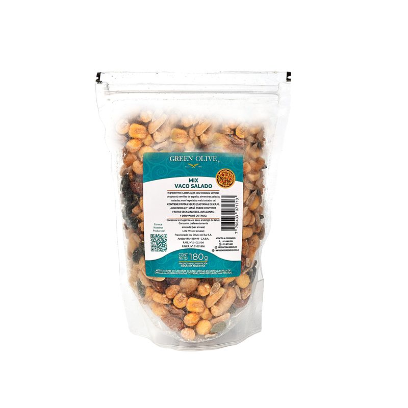 Mix Vaco Salado Premium x 180 Gr. DOYPACK