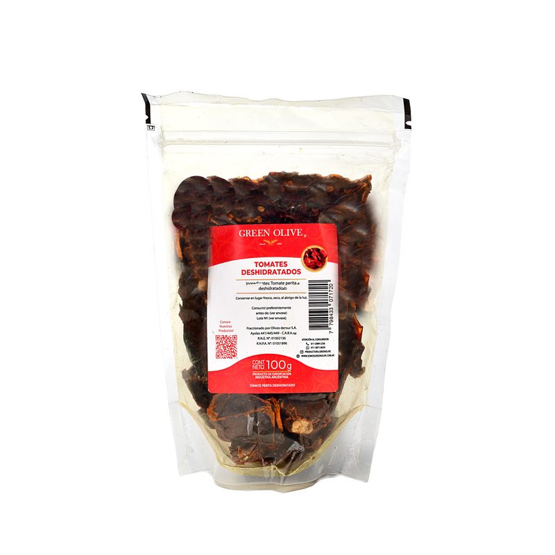 Tomate Seco Deshidratado x 100 Gr. DOYPACK