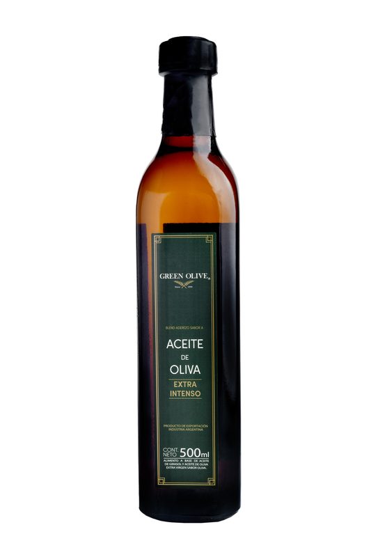 Aceite de Oliva Blend EXTRA INTENSO Mezcla x 500 Ml. VIDRIO