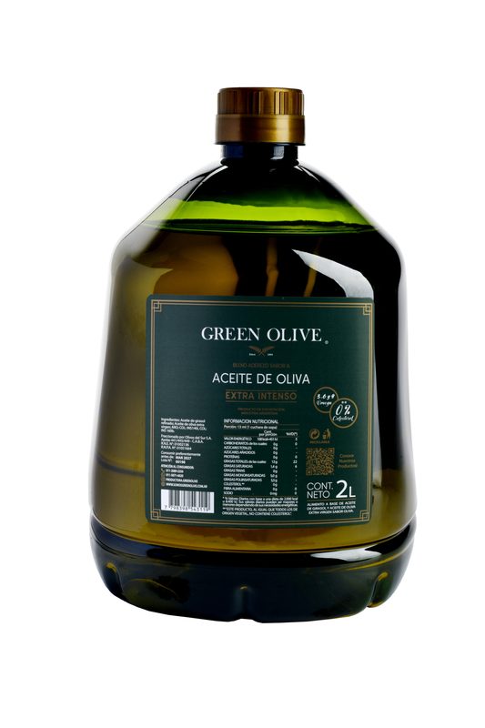 Aceite de Oliva Blend EXTRA INTENSO Mezcla x 2 Lt. PET con Manija