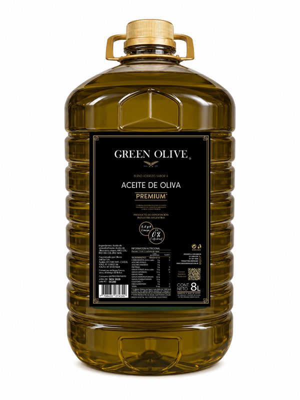 Aceite de Oliva Blend PREMIUM Mezcla x 8 Lt. PET
