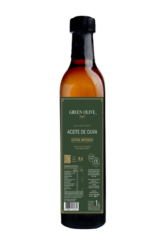 Aceite de Oliva Blend EXTRA INTENSO Mezcla x 1 Lt. VIDRIO