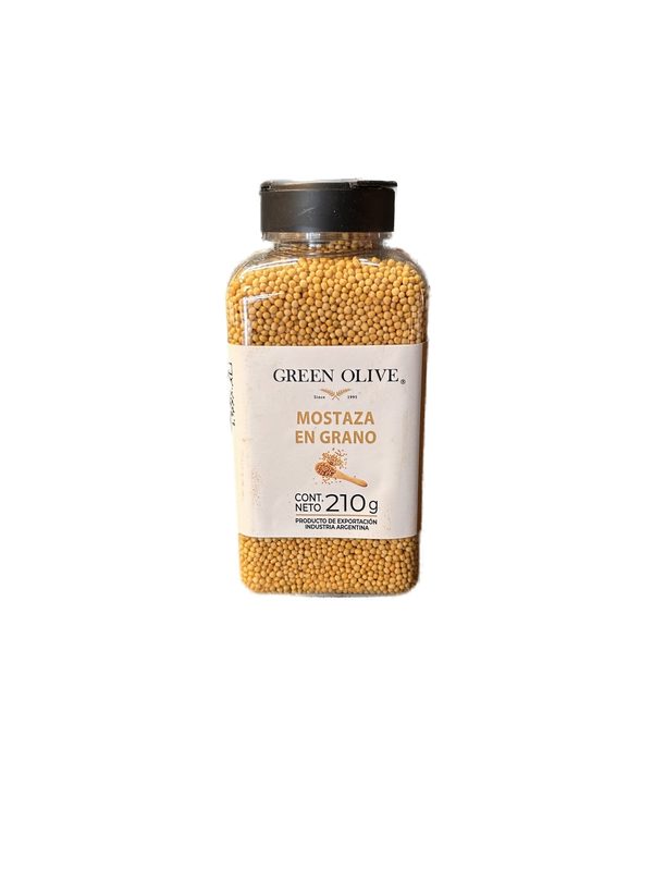Mostaza en Granos PREMIUM x 210 Gr. PET ESPECIERO