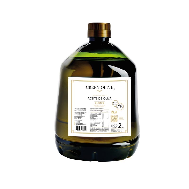 Aceite de Oliva Blend CLASICO Mezcla x 2 Lt. PET con Manija