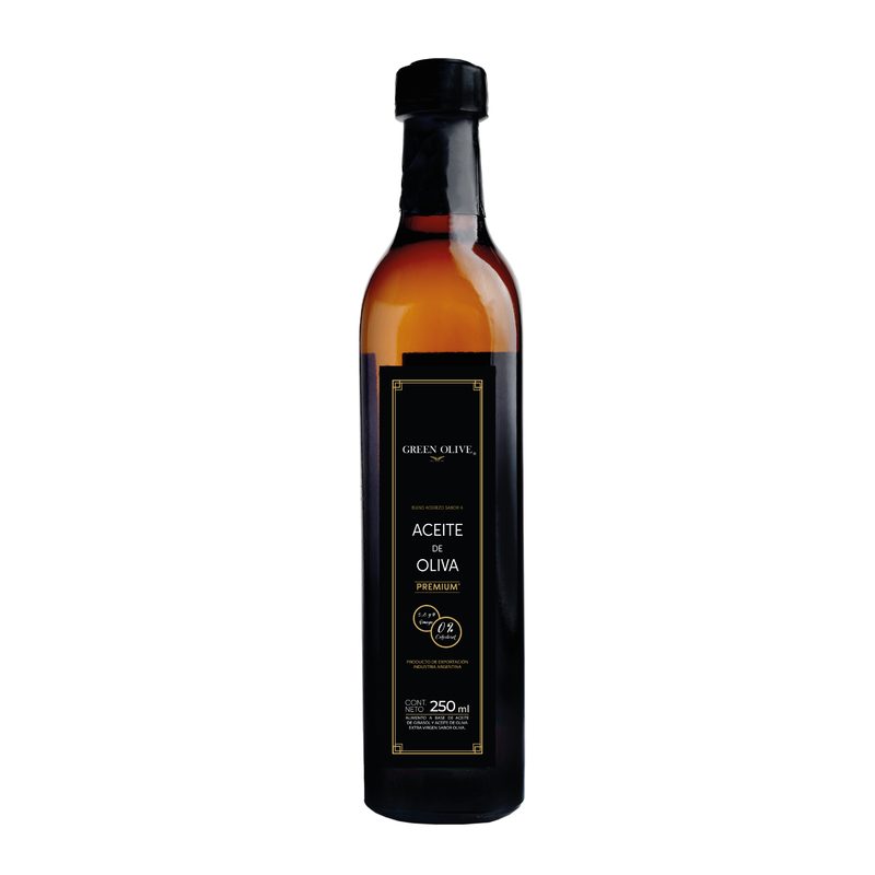 Aceite de Oliva Blend PREMIUM Mezcla x 250 Ml. VIDRIO