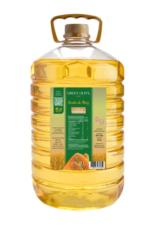 Aceite de Maiz GREEN OLIVE x 8 Lts.