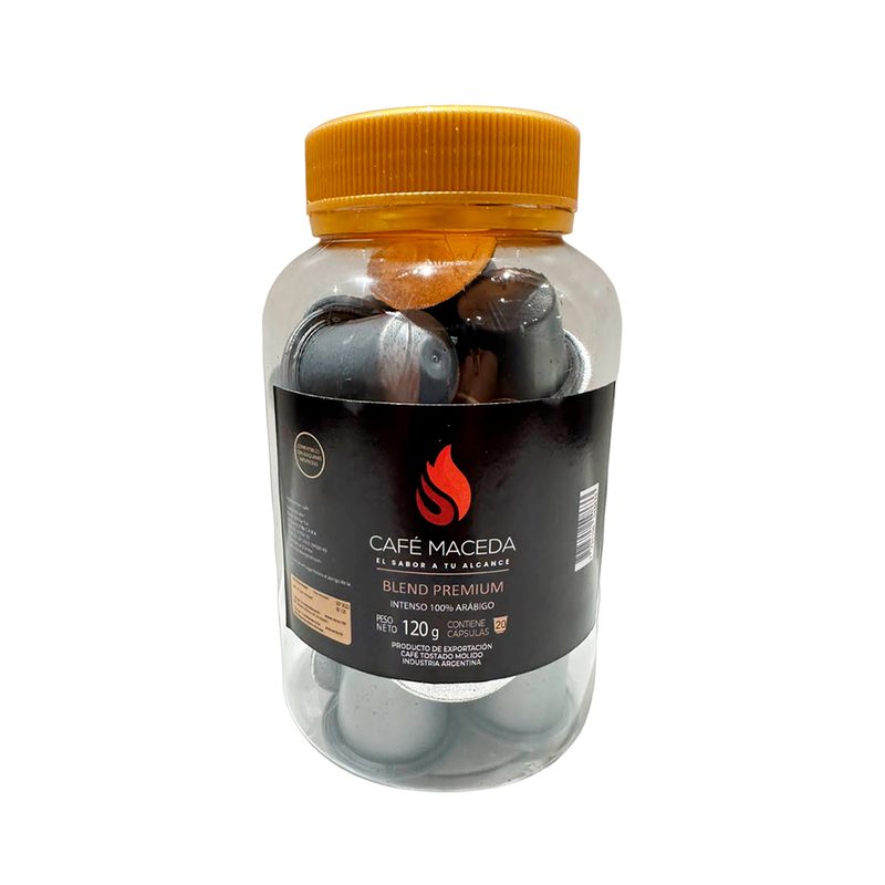 Café Blend Premium x 20 Capsulas. PET